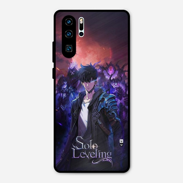 Jinwoo With Knights Metal Back Case for Huawei P30 Pro