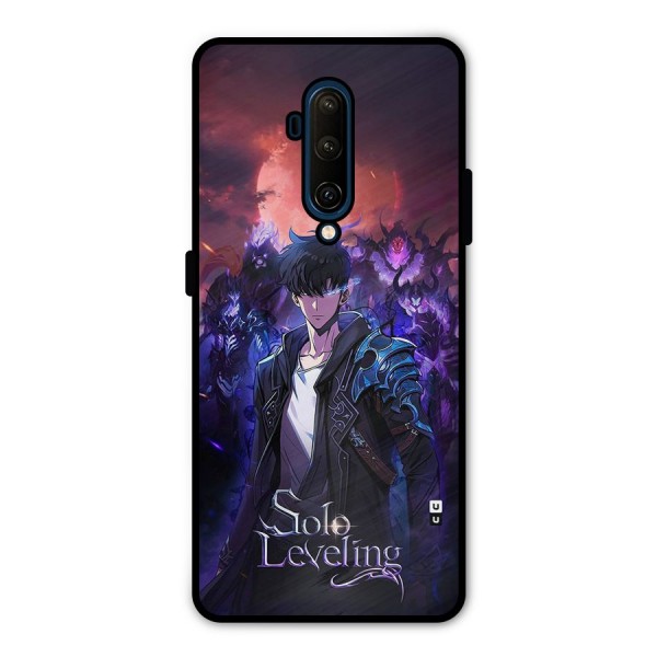 Jinwoo With Knights Metal Back Case for OnePlus 7T Pro