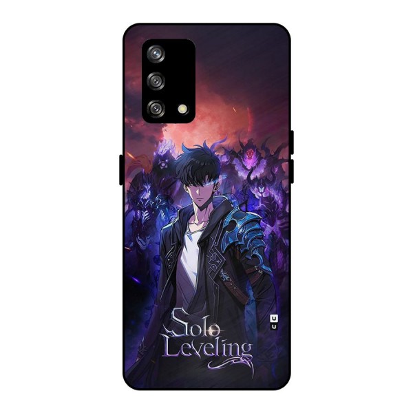 Jinwoo With Knights Metal Back Case for Oppo F19s