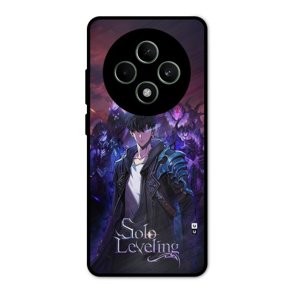 Jinwoo With Knights Metal Back Case for Oppo F27