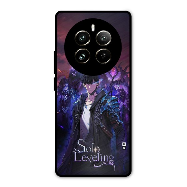 Jinwoo With Knights Metal Back Case for Realme 12 Pro