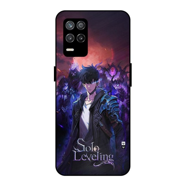 Jinwoo With Knights Metal Back Case for Realme 9 5G