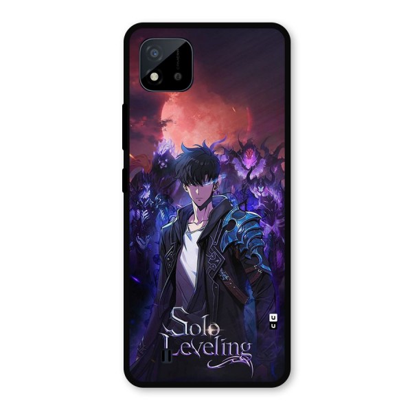 Jinwoo With Knights Metal Back Case for Realme C11 2021