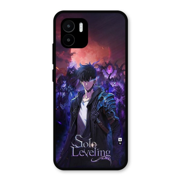 Jinwoo With Knights Metal Back Case for Redmi A1