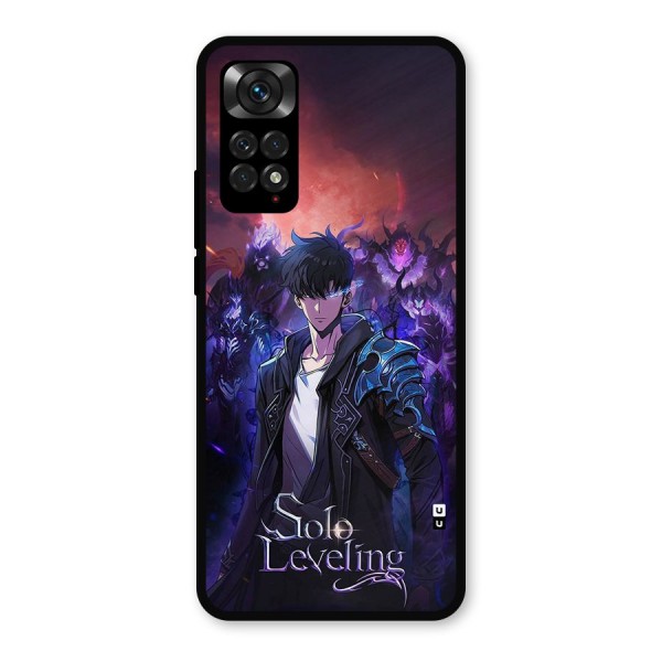 Jinwoo With Knights Metal Back Case for Redmi Note 11