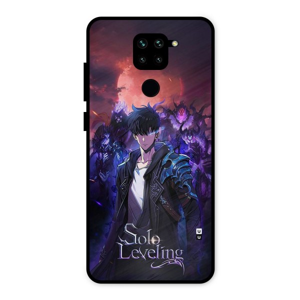 Jinwoo With Knights Metal Back Case for Redmi Note 9