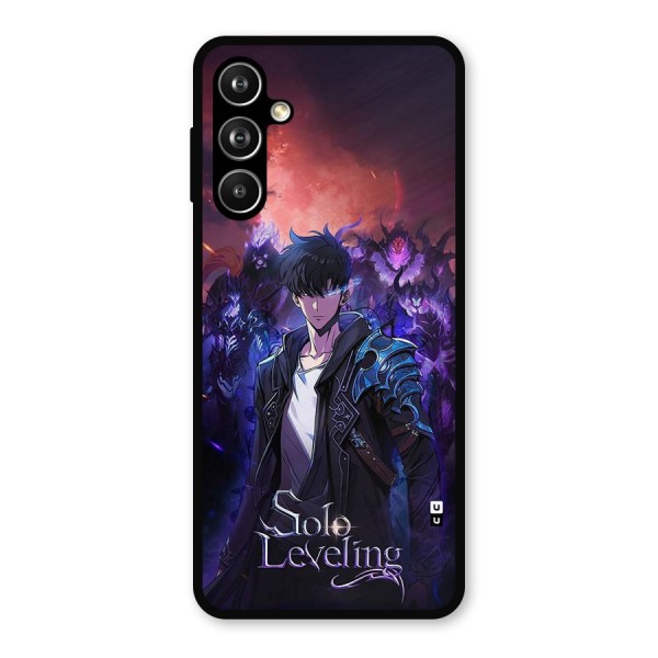 Jinwoo With Knights Metal Back Case for Samsung Galaxy M54