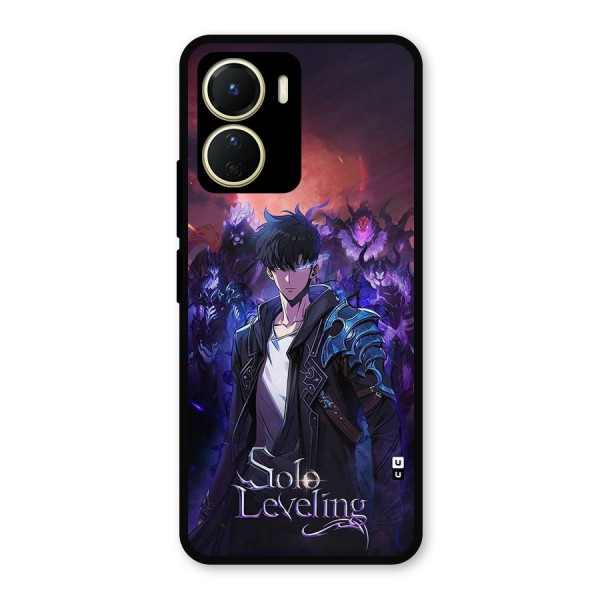 Jinwoo With Knights Metal Back Case for Vivo T2x