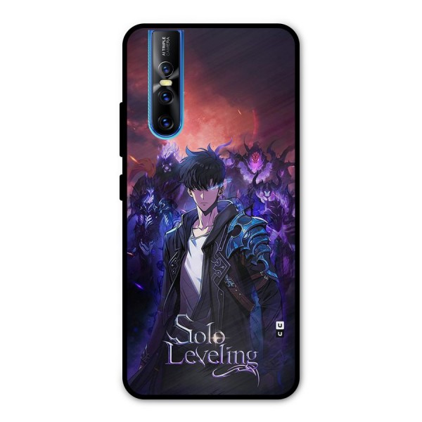 Jinwoo With Knights Metal Back Case for Vivo V15 Pro