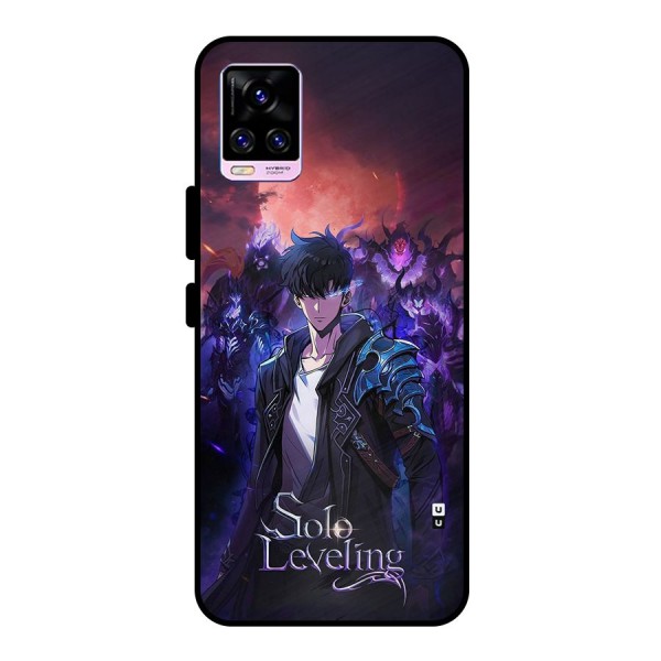 Jinwoo With Knights Metal Back Case for Vivo V20 Pro