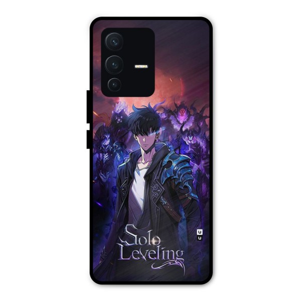 Jinwoo With Knights Metal Back Case for Vivo V23 Pro