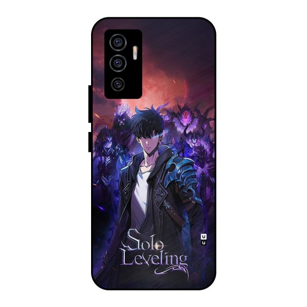 Jinwoo With Knights Metal Back Case for Vivo V23e