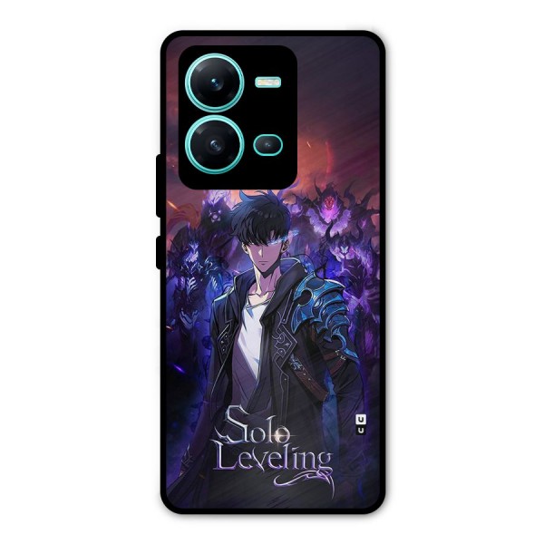 Jinwoo With Knights Metal Back Case for Vivo V25