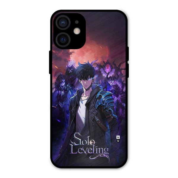 Jinwoo With Knights Metal Back Case for iPhone 12 Mini