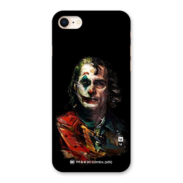 Joker Digital Art Glass Back Case for iPhone 8