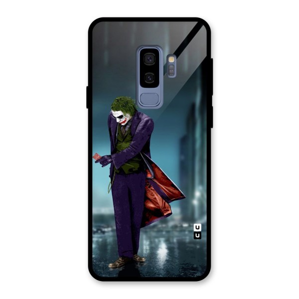 Joker in Style Glass Back Case for Galaxy S9 Plus