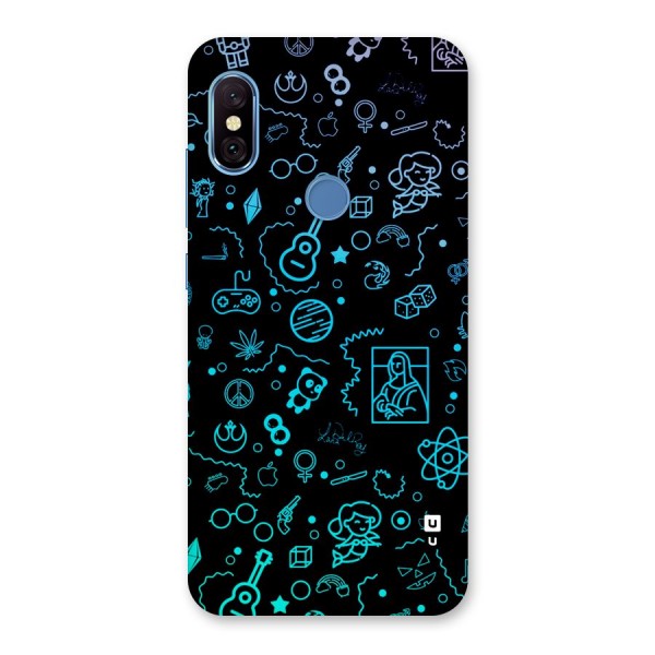 Joy Art Back Case for Redmi Note 6 Pro