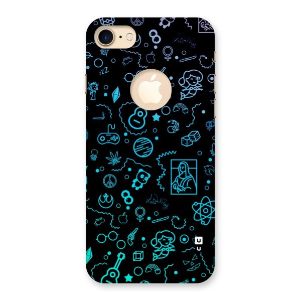 Joy Art Back Case for iPhone 8 Logo Cut