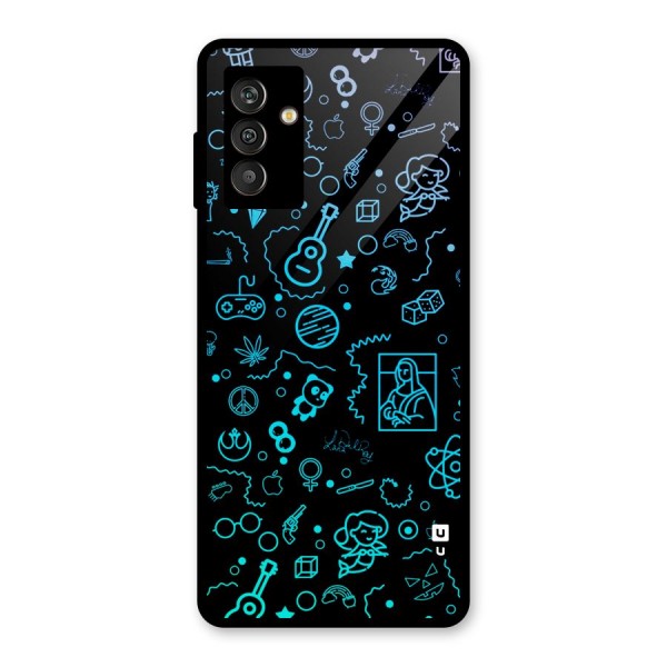 Joy Art Glass Back Case for Galaxy M13