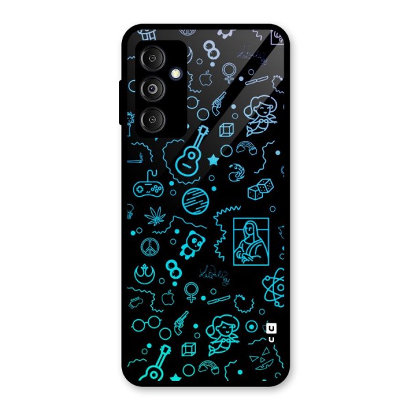 Joy Art Glass Back Case for Galaxy M14 5G