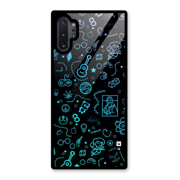 Joy Art Glass Back Case for Galaxy Note 10 Plus