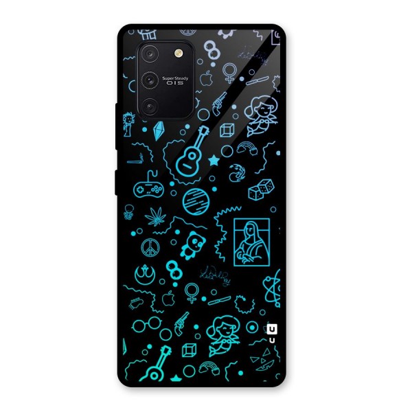 Joy Art Glass Back Case for Galaxy S10 Lite