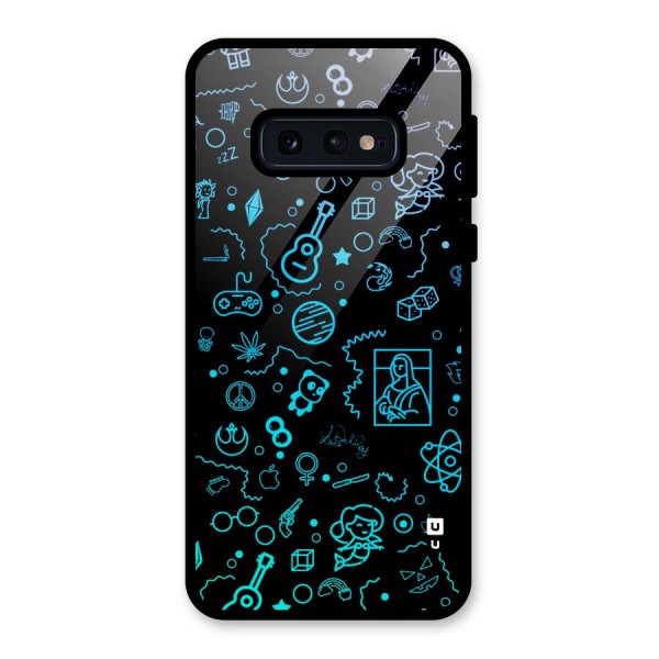 Joy Art Glass Back Case for Galaxy S10e