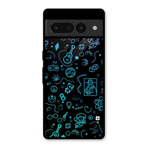 Joy Art Glass Back Case for Google Pixel 7 Pro