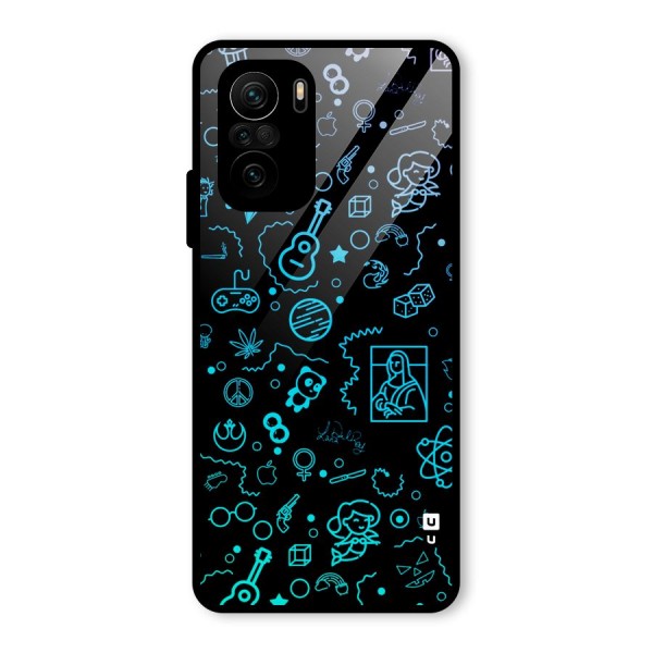 Joy Art Glass Back Case for Mi 11x