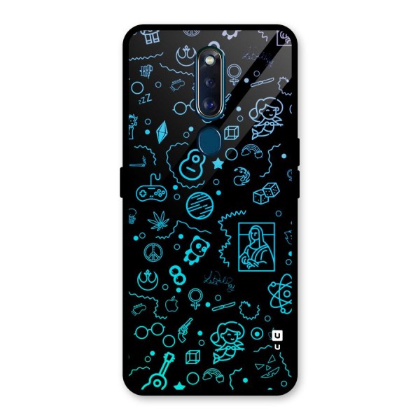 Joy Art Glass Back Case for Oppo F11 Pro