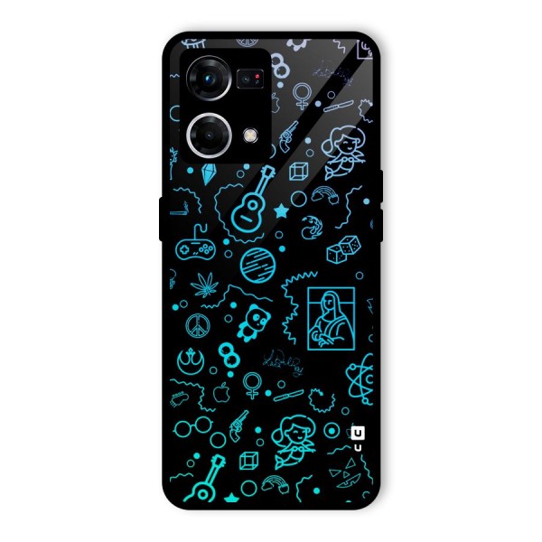 Joy Art Glass Back Case for Oppo F21s Pro 4G