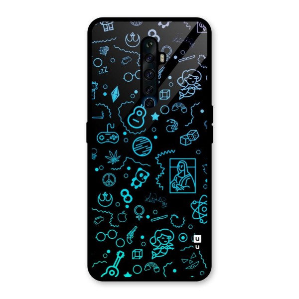 Joy Art Glass Back Case for Oppo Reno2 Z