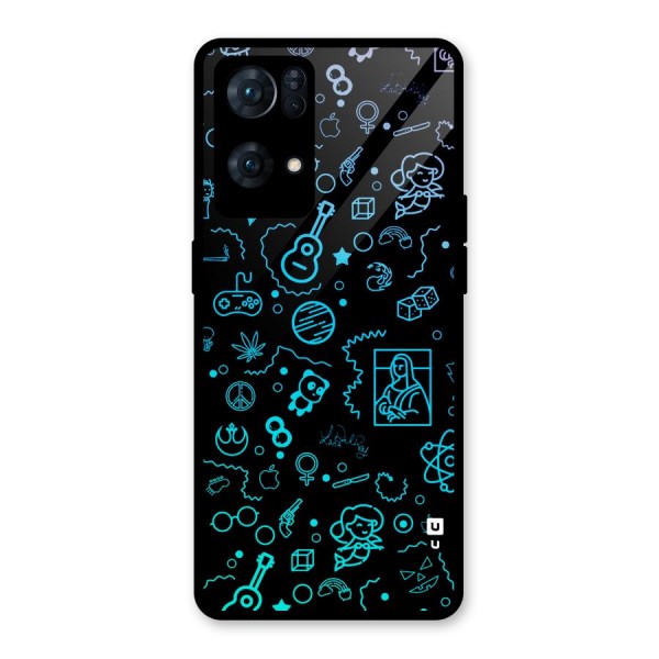 Joy Art Glass Back Case for Oppo Reno7 Pro 5G