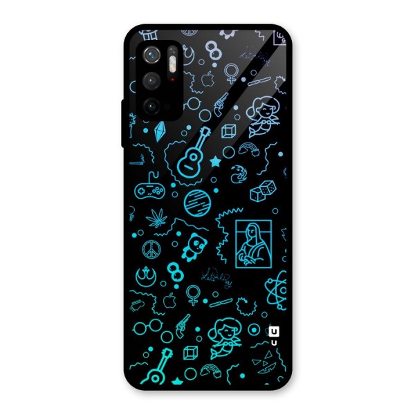 Joy Art Glass Back Case for Poco M3 Pro 5G