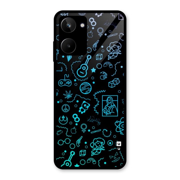 Joy Art Glass Back Case for Realme 10