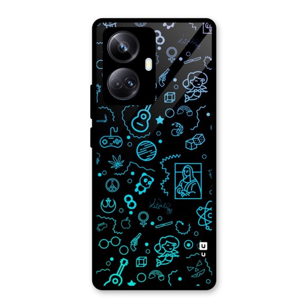 Joy Art Glass Back Case for Realme 10 Pro Plus