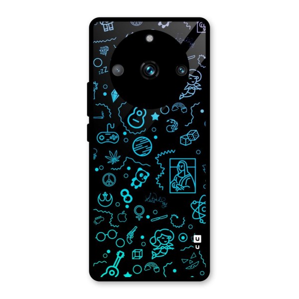 Joy Art Glass Back Case for Realme 11 Pro