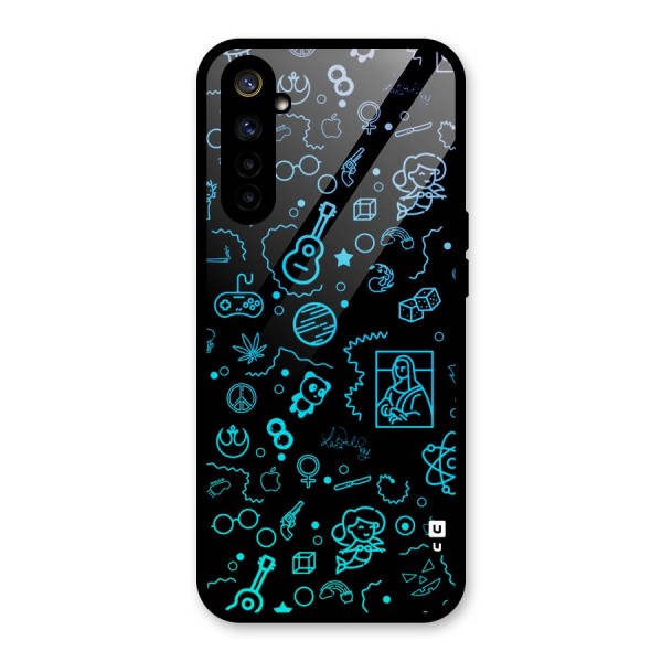 Joy Art Glass Back Case for Realme 6