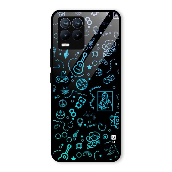 Joy Art Glass Back Case for Realme 8