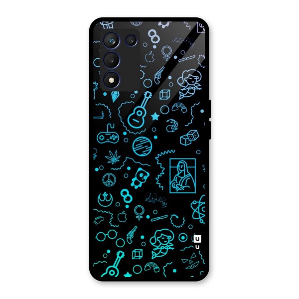 Joy Art Glass Back Case for Realme 9 5G Speed