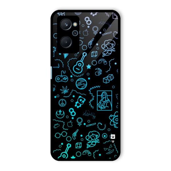 Joy Art Glass Back Case for Realme 9i