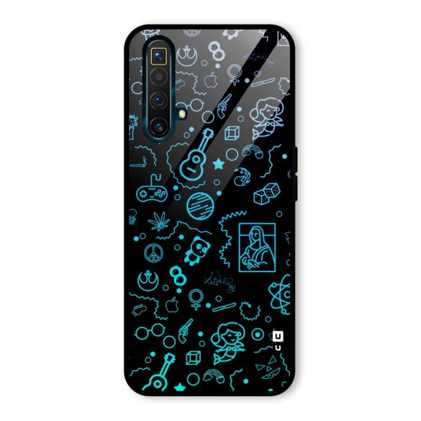 Joy Art Glass Back Case for Realme X3 SuperZoom