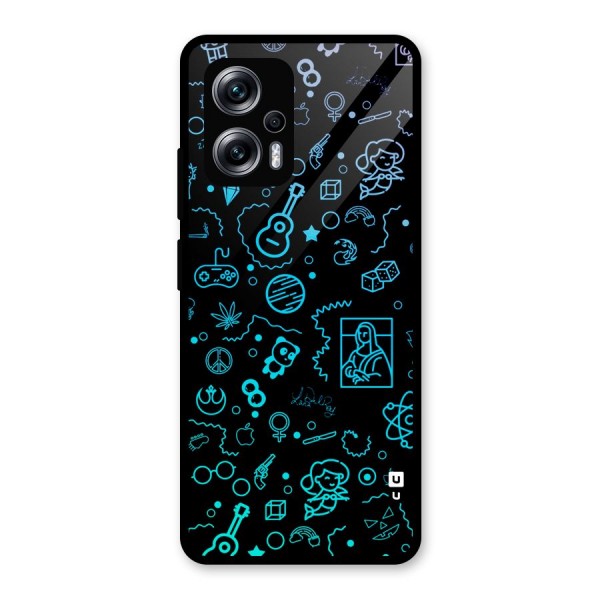 Joy Art Glass Back Case for Redmi K50i