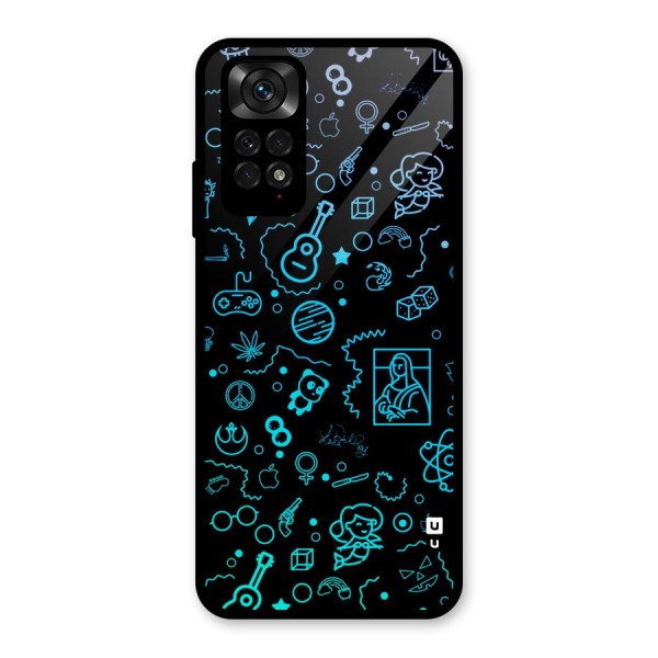 Joy Art Glass Back Case for Redmi Note 11S