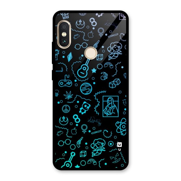 Joy Art Glass Back Case for Redmi Note 5 Pro