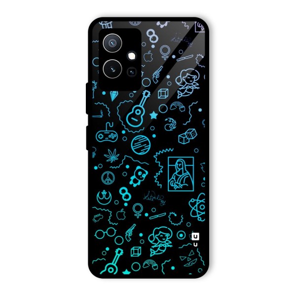 Joy Art Glass Back Case for Vivo T1 5G