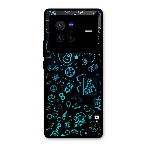 Joy Art Glass Back Case for Vivo X80