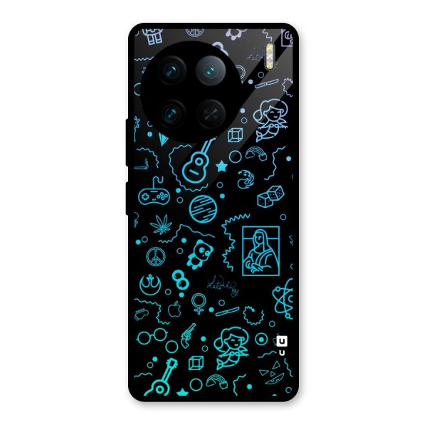 Joy Art Glass Back Case for Vivo X90 Pro