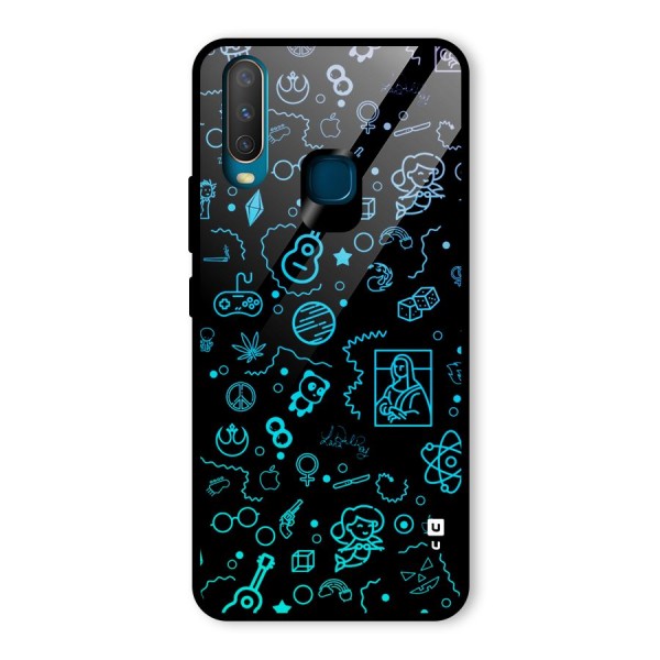 Joy Art Glass Back Case for Vivo Y12