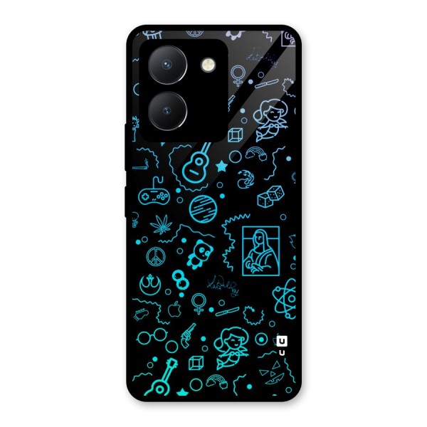 Joy Art Glass Back Case for Vivo Y36